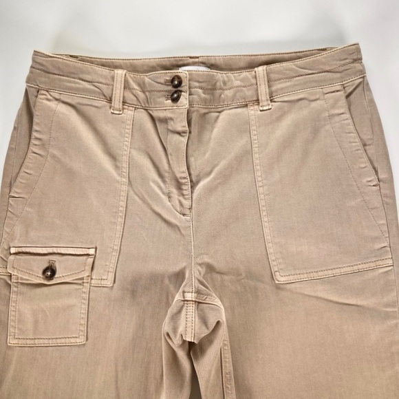 NEW J. Jill Pants Women’s 14 Petite High Rise Skinny Shiitake Stretch Bottoms P - Picture 5 of 6